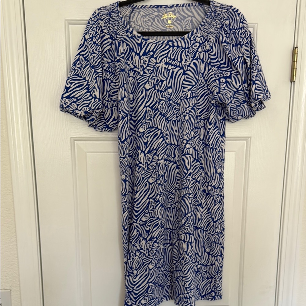 Lilly Pulitzer Tunic Dress with Puff Sleeves